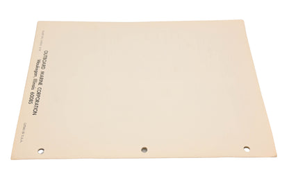 OMC 318318 1972 50-135hp Remote Control Installation Operation Instruction