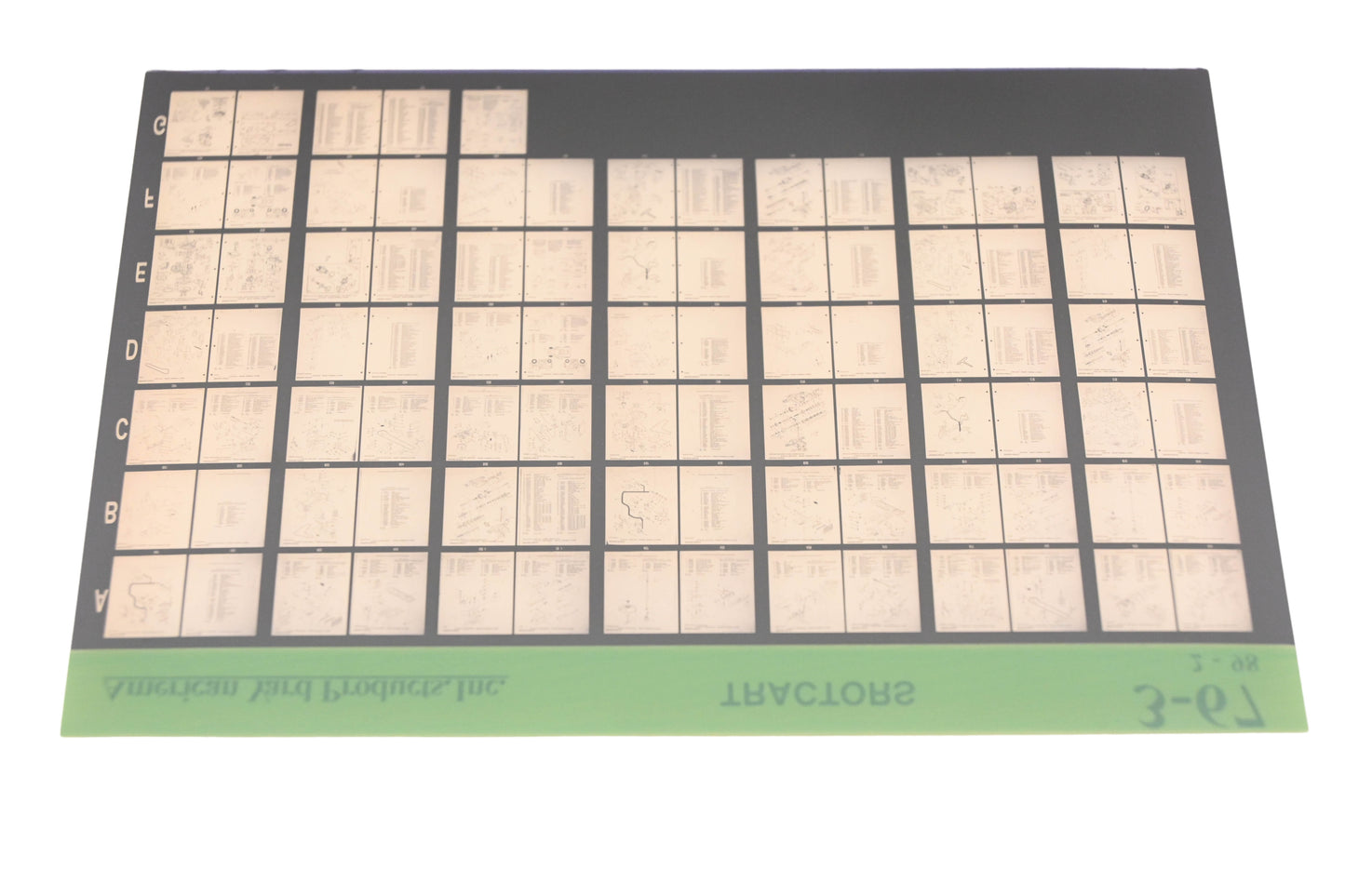 American Yard Products 3-67 Tractors Rev:2-98 Microfiche