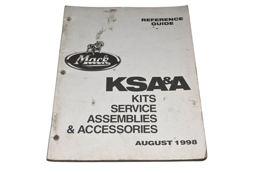 Mack YO007-55 KSA&A August 1998 Reference Guide