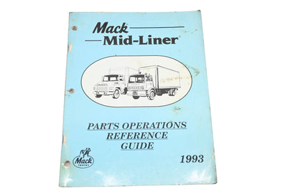 Mack YO007-56 1993 Mid-Liner Parts Operations Reference Guide