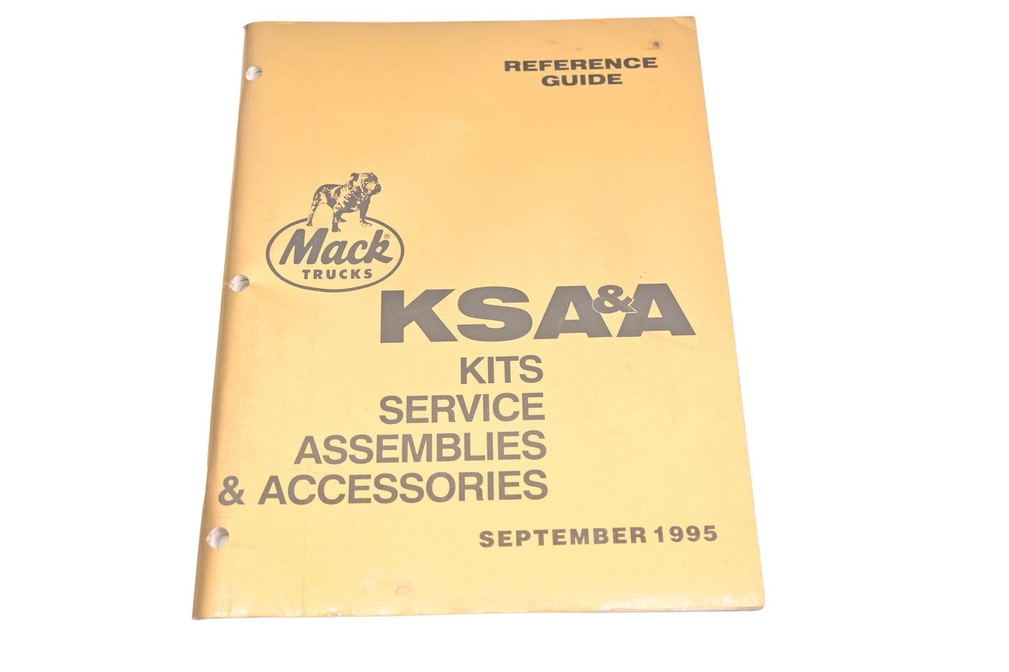 Mack YO007-57 KSA&A September 1995 Reference Guide