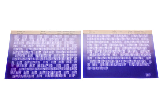 Mack RD688 74, RD688 74-1 RD688S47765 - RD688S49128 VRI Microfiche Lot of 2 NOS