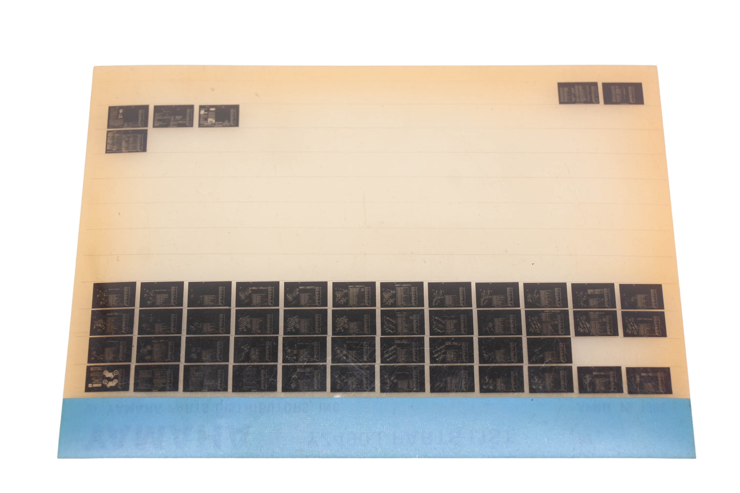 OEM Yamaha AM010-68 1982 YX490J Parts List Microfiche Rev:4/19/1982