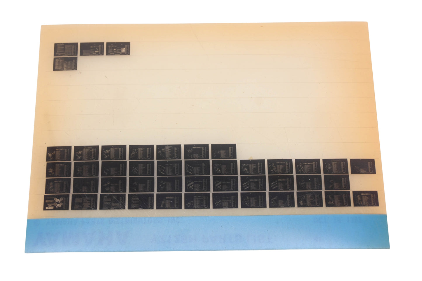 OEM Yamaha AM010-71 1981 YZ125H Parts List Microfiche Rev:10/20/1982