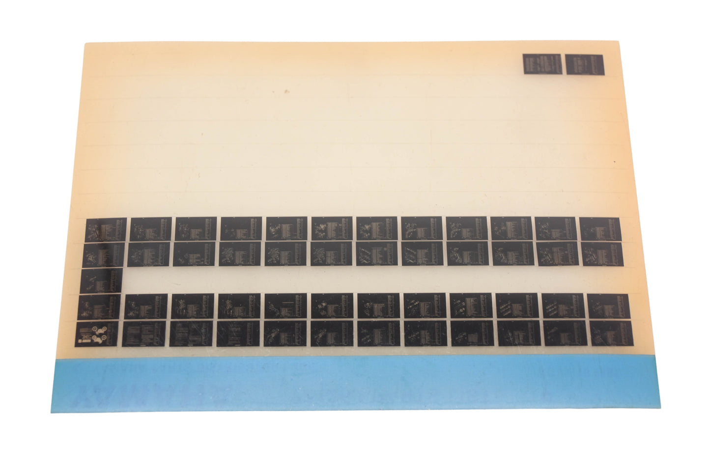 OEM Yamaha AM010-88 1982 YZ125J Parts List Microfiche Rev:11/19/1981