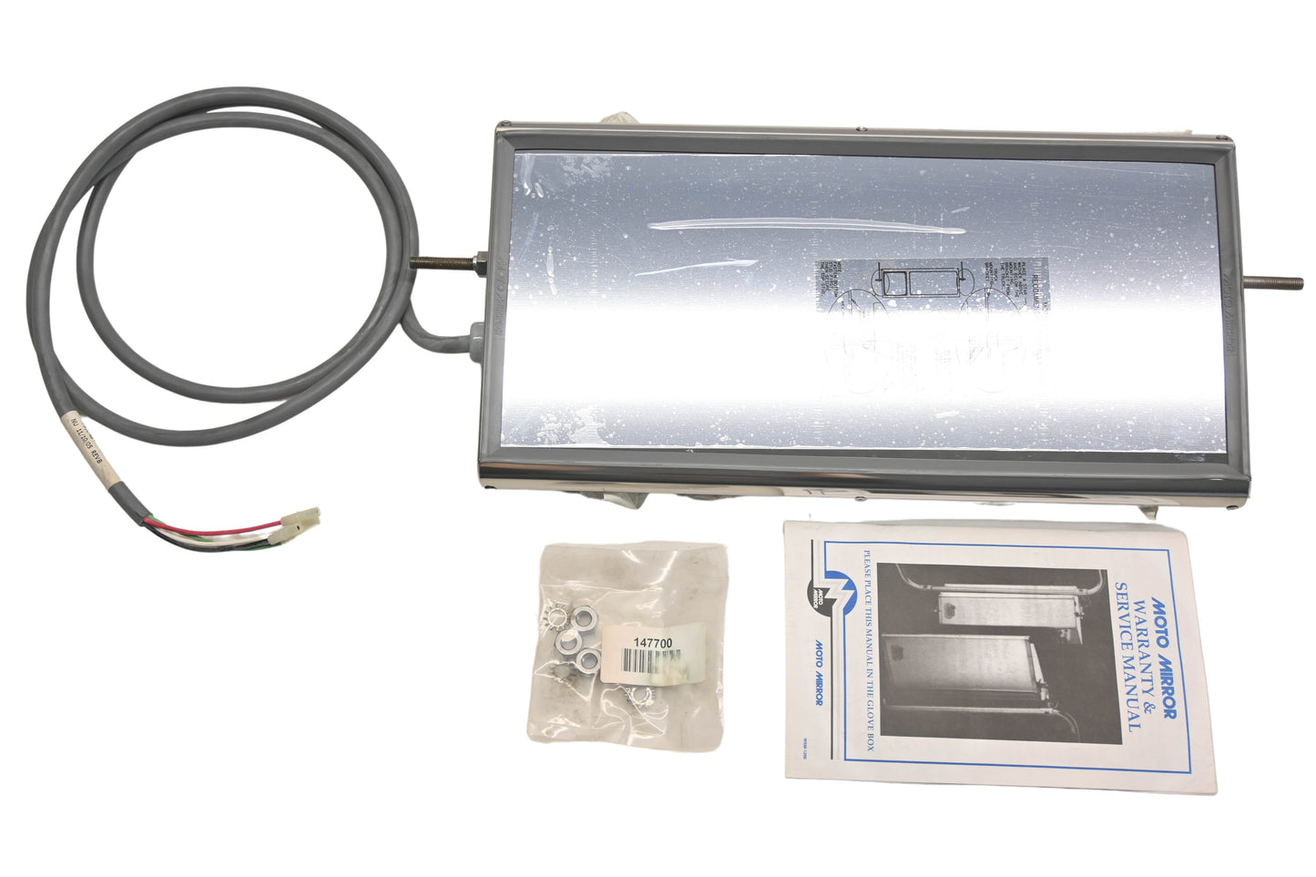 Mack 72QS4183P2, 8-4412, 25160157 Moto Mirror Righthand Heated Side Mirror Kit NOS