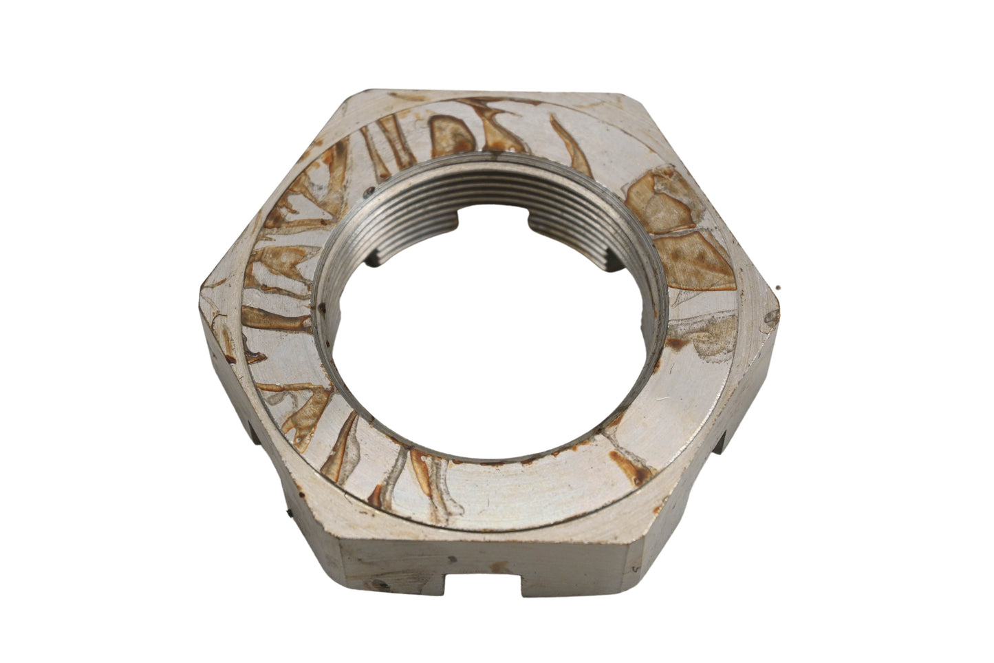 Mack 21AX909 2.00-12 Special Slotted Nut NOS