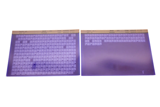 Mack RD690 46, RD690 46-1 RD690S30615 - RD690S31314 VRI Microfiche Lot of 2 NOS