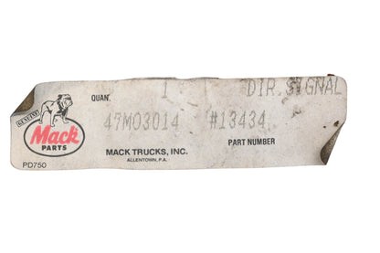 Mack 47MO3014 Truck-Lite Amber Turn Signal Housing NOS