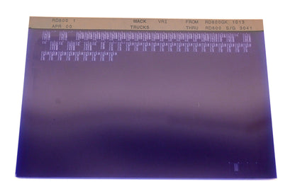 Mack RD800 1 RD800GK 1013 - RD800 S/G 3041 VRI Microfiche NOS