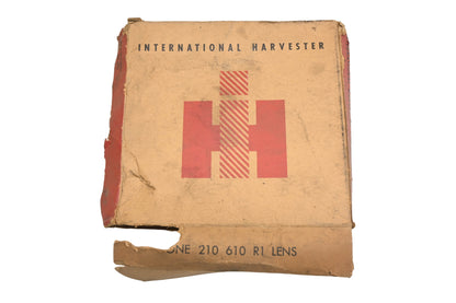 International Harvester 210610R1 Grote #420 Red 6" Lens NOS