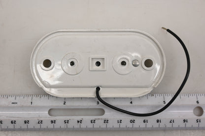 Do-Ray DZ-202 White Oval Lamp Housing NOS