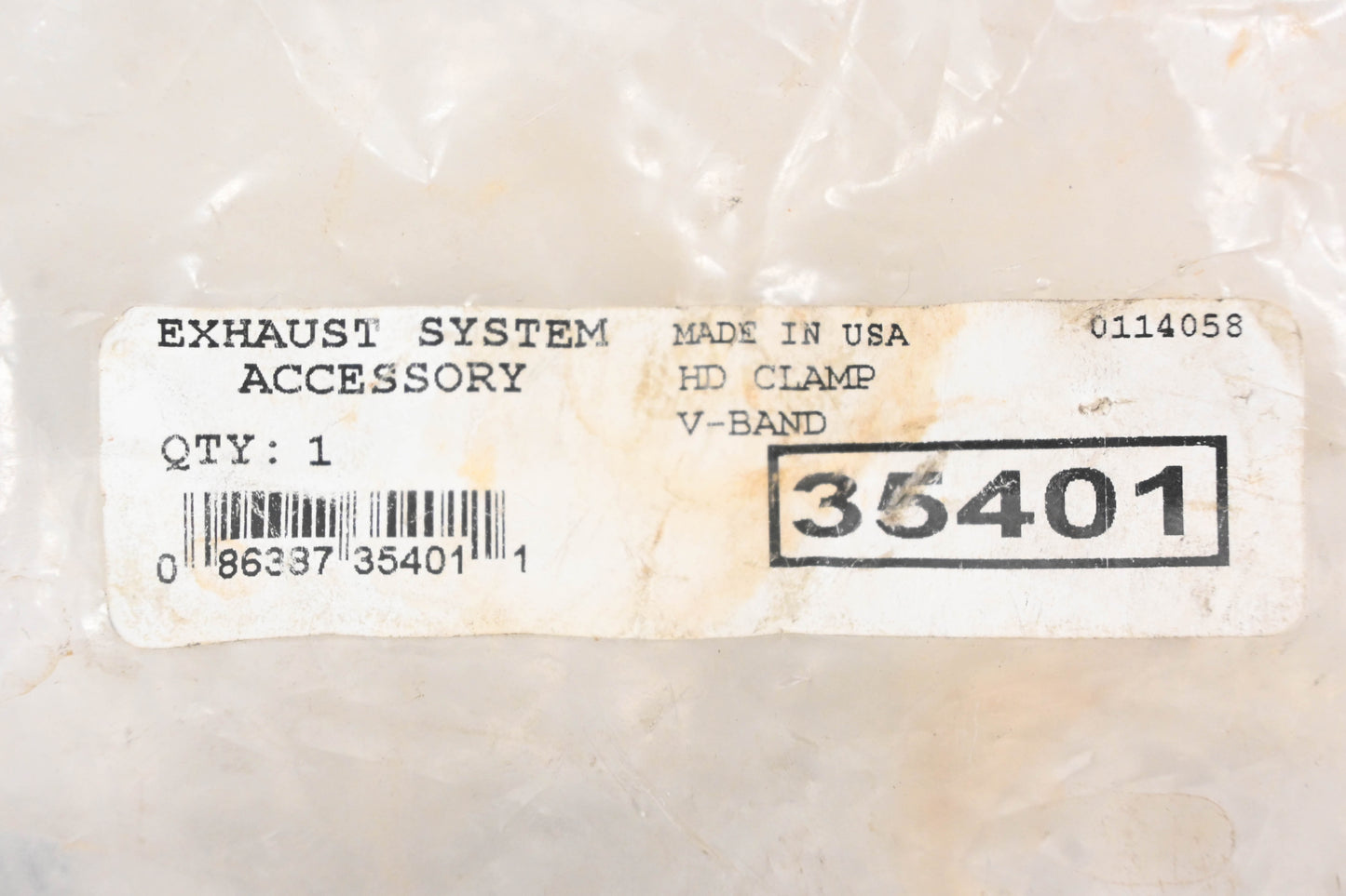 Walker 35401 Heavy Duty V-Band Clamp NOS