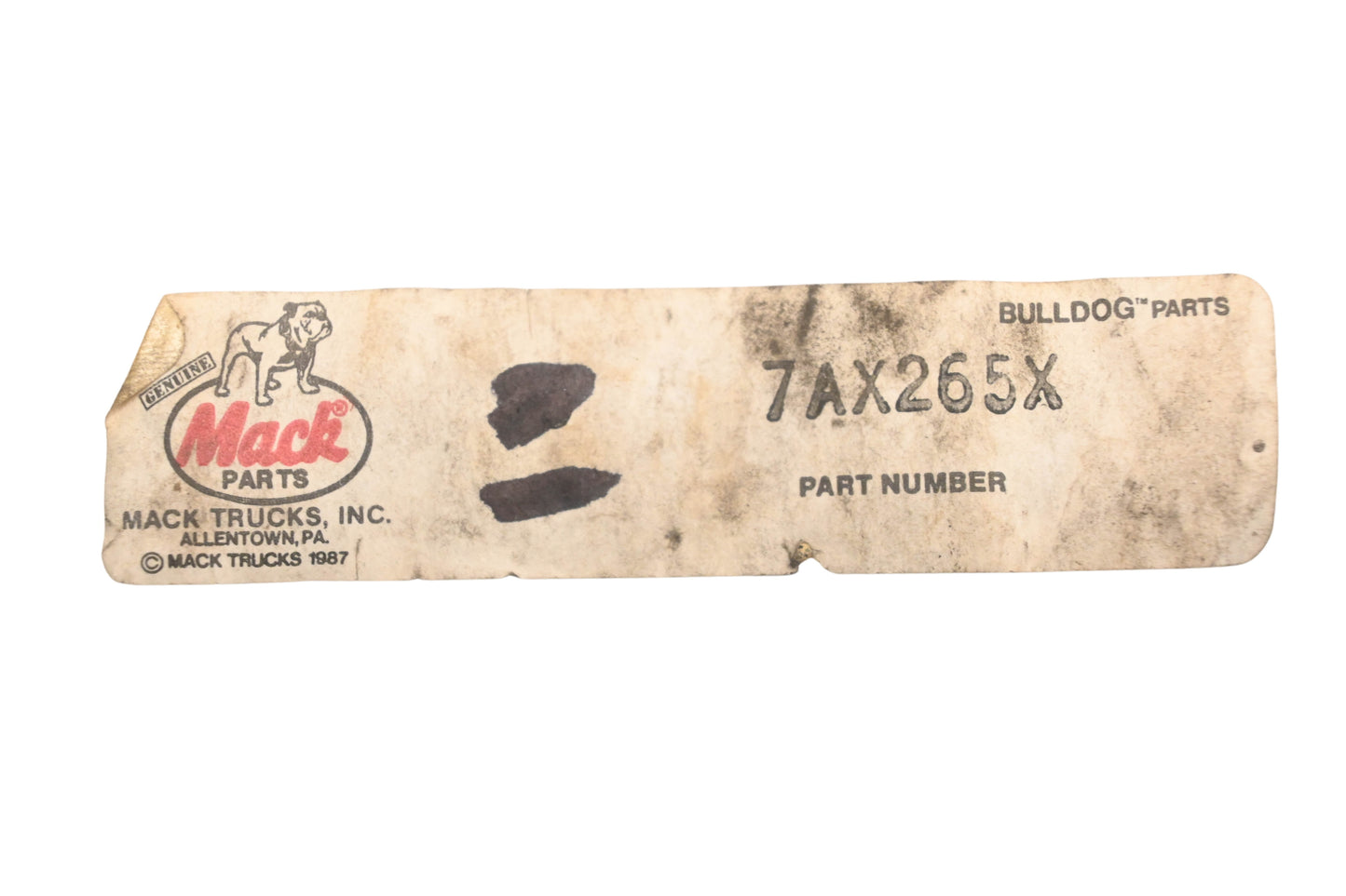 Mack 7AX265X Set Screw NOS