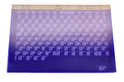 Mack RM6854 1 RM6854X1001 - RM6854X1479 VRI Microfiche NOS
