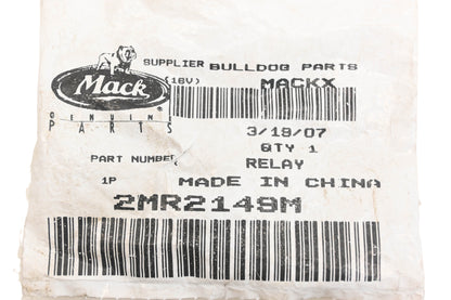 Mack 2MR2149M, 301-1C-D-R1 Song Chuan Relay NOS