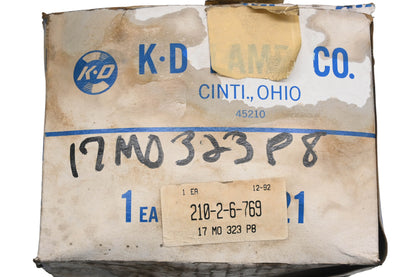 Mack 17MO323P8, 210-2-6-769, LS-368 KD LS-368 Brake/License Plate Lamp NOS