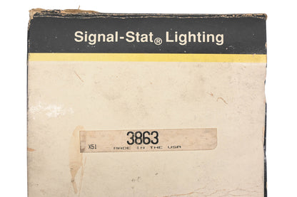 Signal-Stat 3863 Red Amber Signal Marker Kit NOS