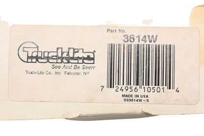 Truck-Lite 3614W Signal Stat 3600 Series Clear Back Up Light NOS