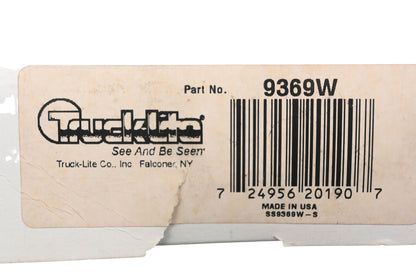 Truck-Lite 9369W, 9005 Signal Stat Clear Side Marker Lamp NOS