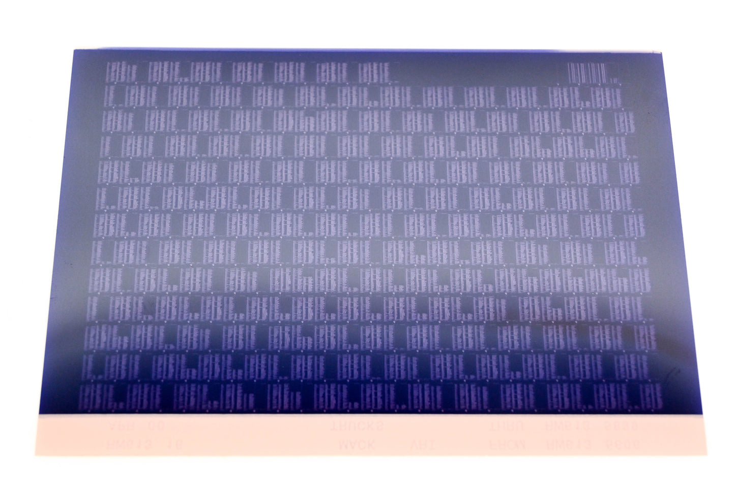 Mack RW613 16 RW6135606 - RW6135839 VRI Microfiche NOS