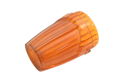 Signal-Stat 9008A Amber Bullet Marker Lens NOS
