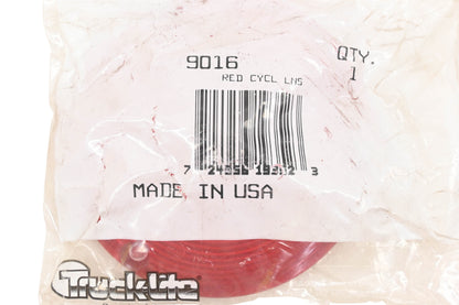 Truck-Lite 9016, 9016R Red 4" Cyclostat II Lens NOS