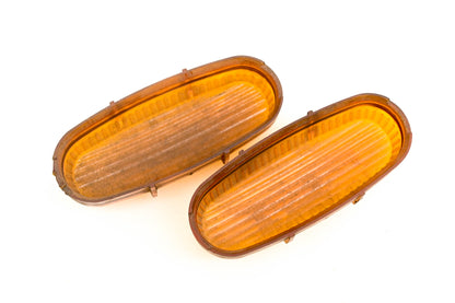 Fruehauf LCD3684-1550 Amber Clearance Markers Lens Qty 2