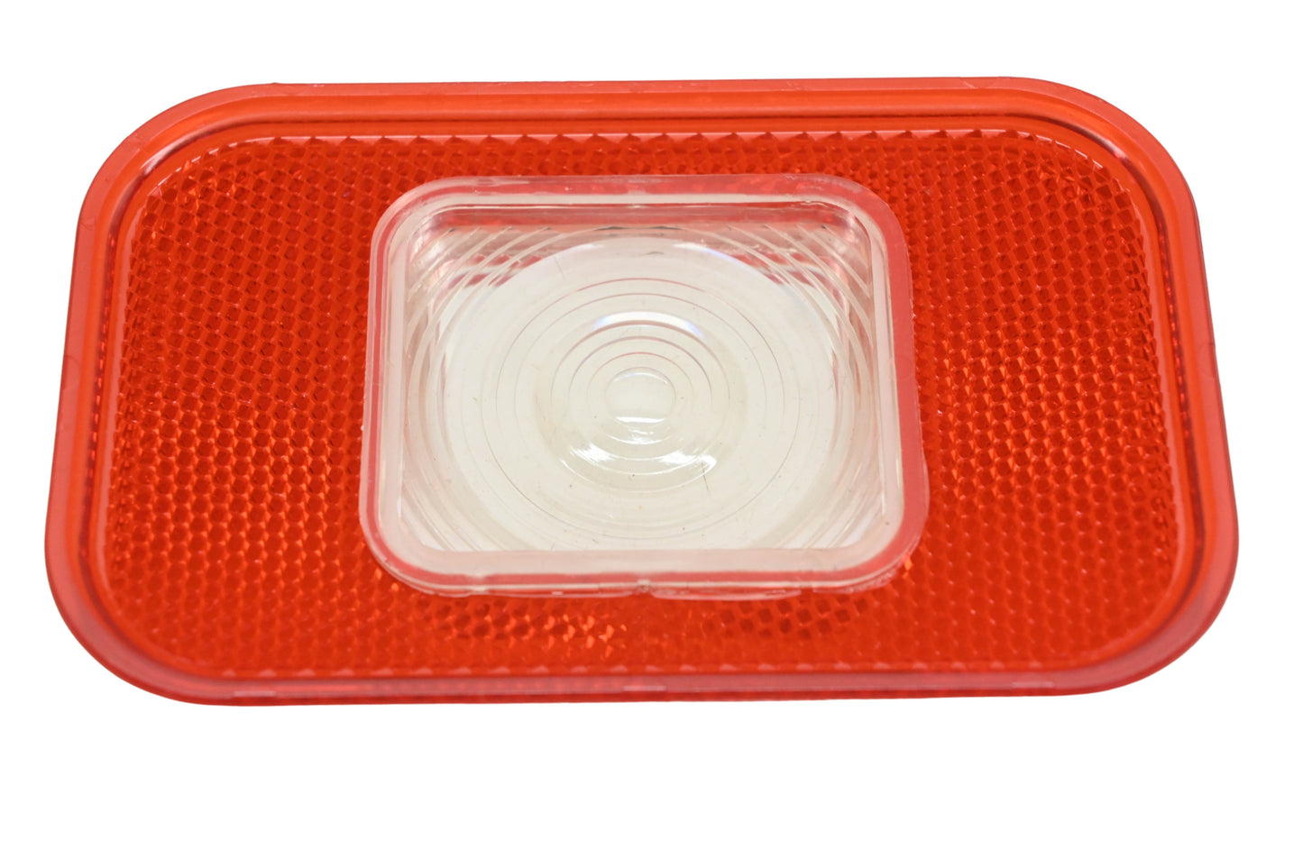 Signal-Stat 8967W Red & Clear Taillight Lens NOS