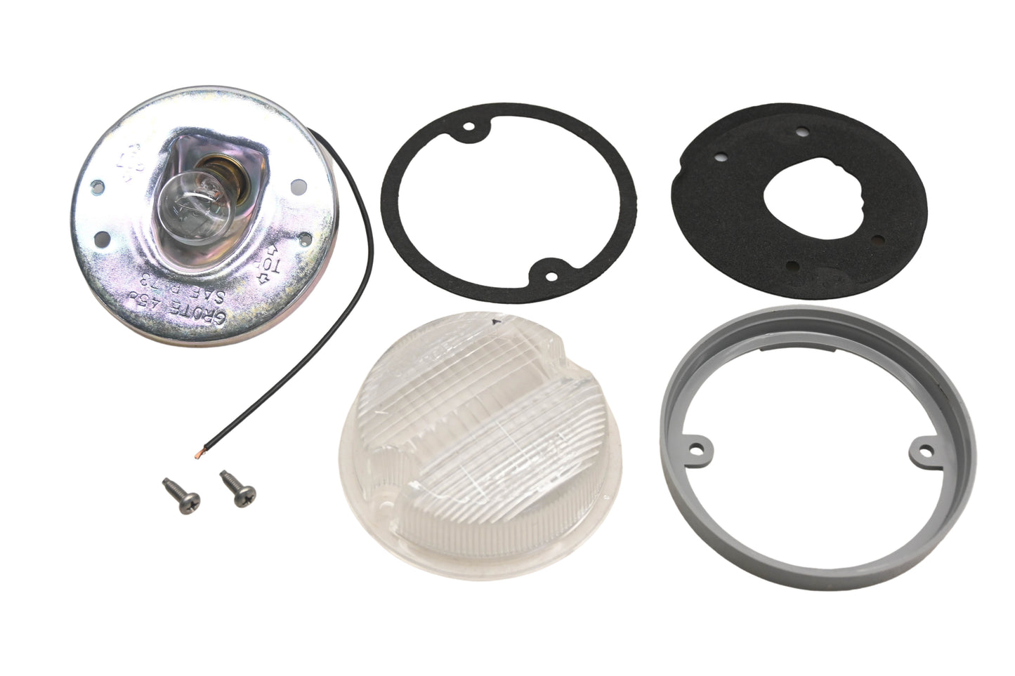 Grote 62011, 01-6201-12 Clear Reverse Taillight Kit NOS
