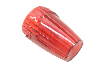 Signal-Stat 9008R, 9008 Red Flat Bullet Lens NOS