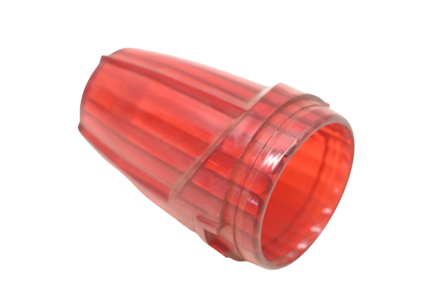Signal-Stat 9008R, 9008 Red Flat Bullet Lens NOS