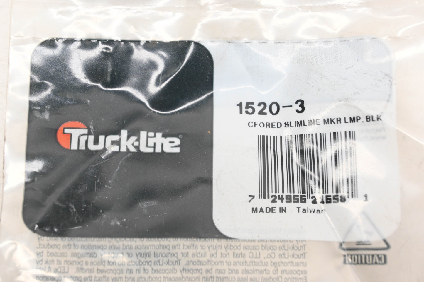 Truck-Lite 1520-3 Red Cab Marker Lamp NOS