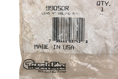 Truck-Lite 99050R Red Oblong Marker Lens NOS