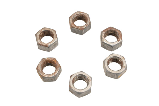 Aftermarket ZI009-35 Nuts 9/16"x5/16" Thread 3/8-24 Qty 6 NOS