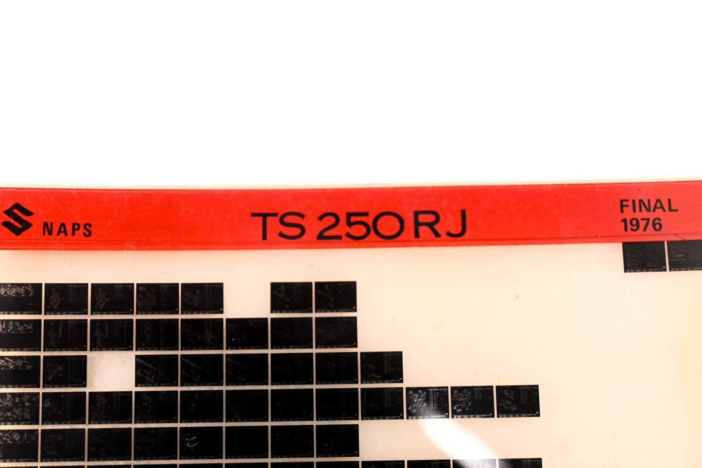 Suzuki TS250RJ TS250RJ Final Edition 1976 Microfiche