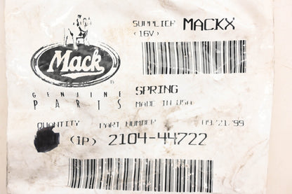 Mack 2104-44722 Spring NOS