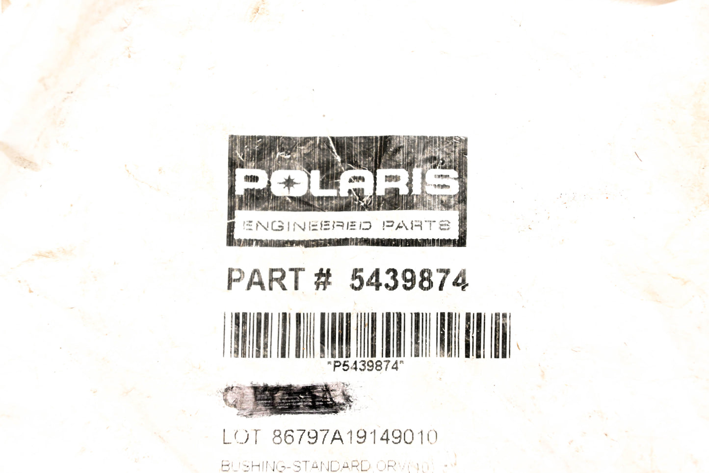 Polaris 5439874 Bushings Qty 2 NOS