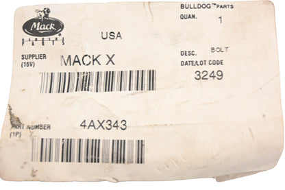 Mack 4AX343, 25107990 Screw Cap NOS