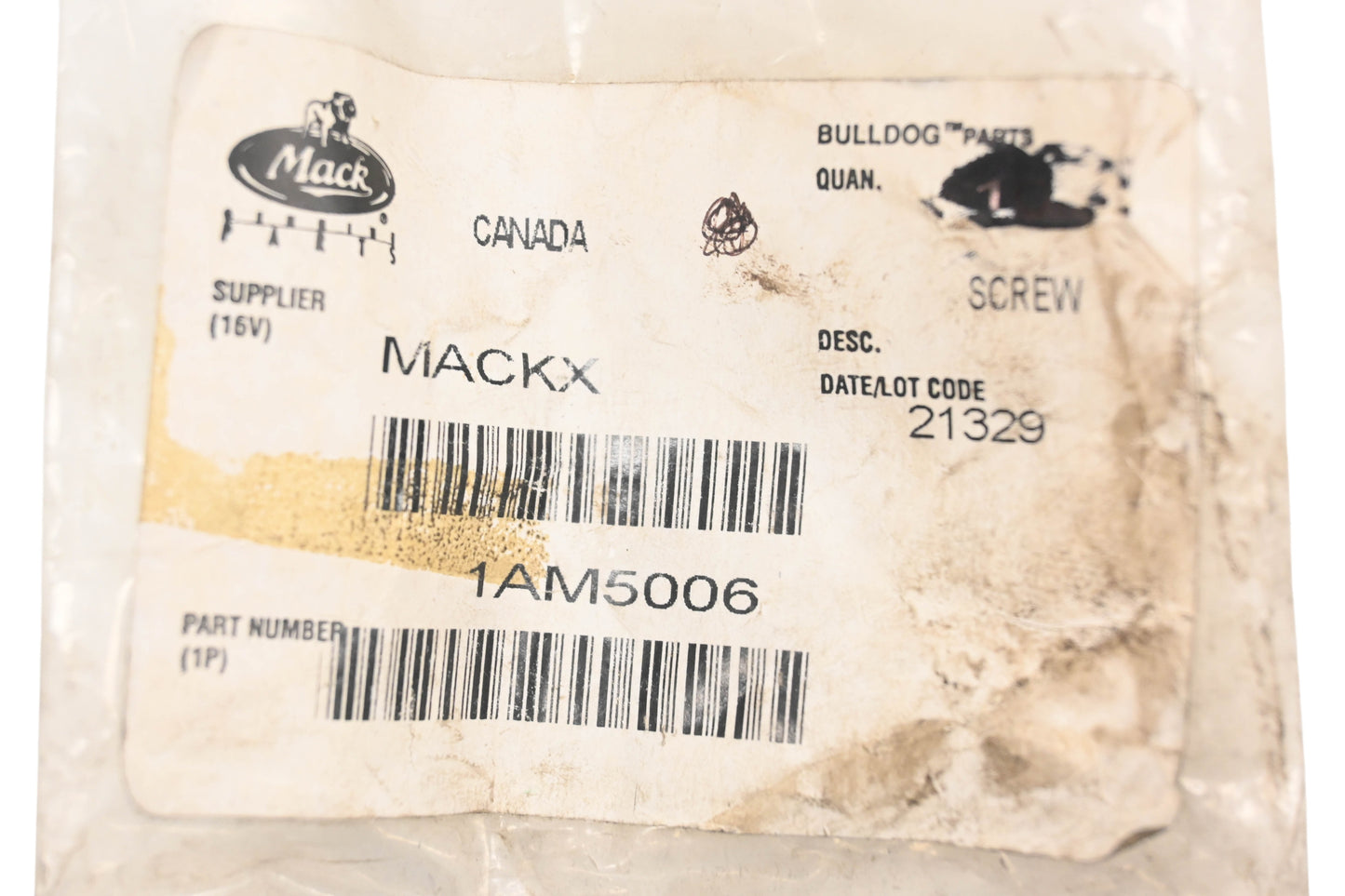 Mack 1AM5006 Screw NOS