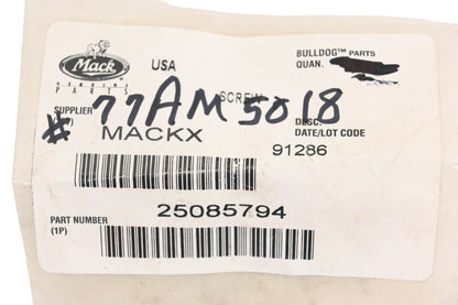 Mack 25085794, 77AM5018 Six Point Screw NOS