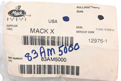 Mack 83AM5000 Torx Screw NOS