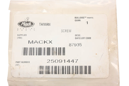 Mack 25091447, 26AM5010 Flange Screw NOS