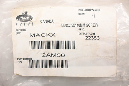 Mack 2AM50, 25097359 M20x2.5x110mm Screw NOS
