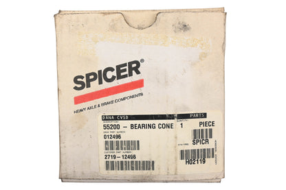 Spicer 012496, 55200C, 2719-12496 Timken Differential Bearing Cone NOS