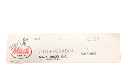 Mack 2104-534861, 2104534861 Clip NOS
