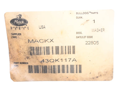 Mack 43QK117A, 25156528 Washer NOS