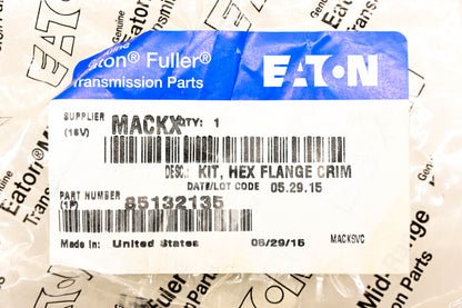 Mack 85132135 Eaton Fuller Hex Flange Nut NOS