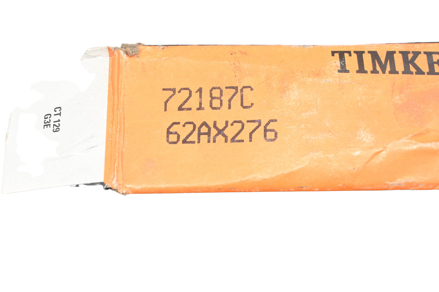Mack 62AX276, 72187C Timken Bearing Cone NOS
