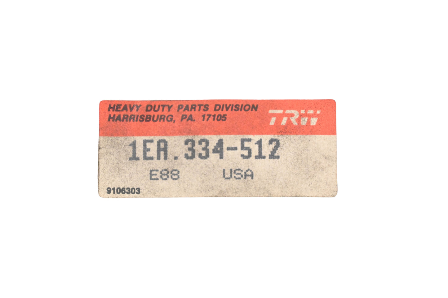 TRW 334-512 Washer NOS